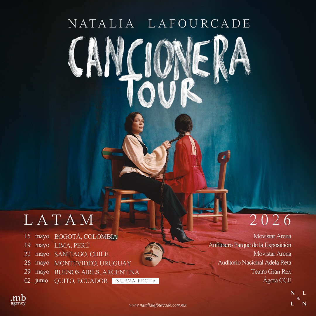 Natalia Lafourcade Cancionera Tour Poster 2026
